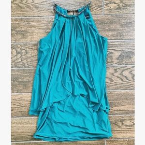 Emerald Green Mini Dress